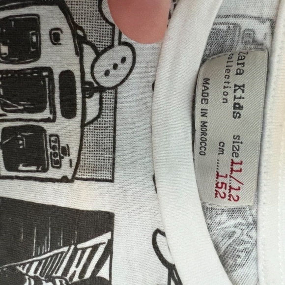 Boys Long sleeve tee, size 11-12, Zara - Picture 4 of 4